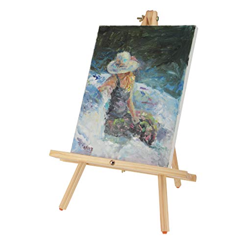 Thrifty Tabletop Painting EASELCompact Easy Carry Art Rubber Foot ...