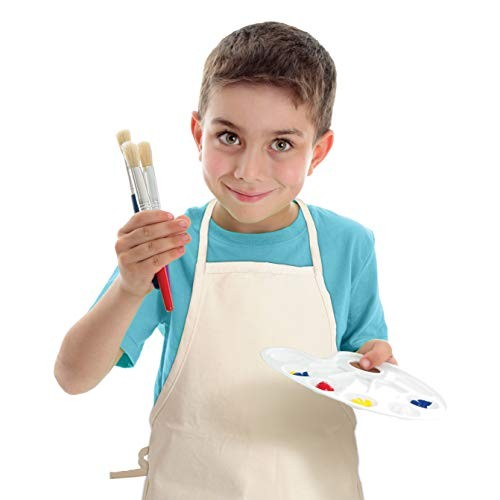 Creativity Street 5168 Colossal Brush, Natural Bristle, Round Set...