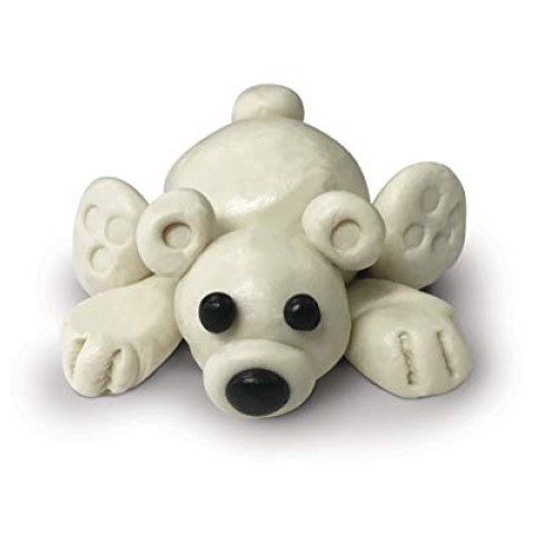 Creativity Street Extruded Modeling Clay, 1 lb, White 4 Count