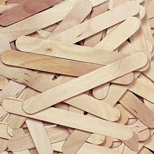 Creativity Street Jumbo Craft Sticks, Natural, 6 x 0.75, 500 Per...