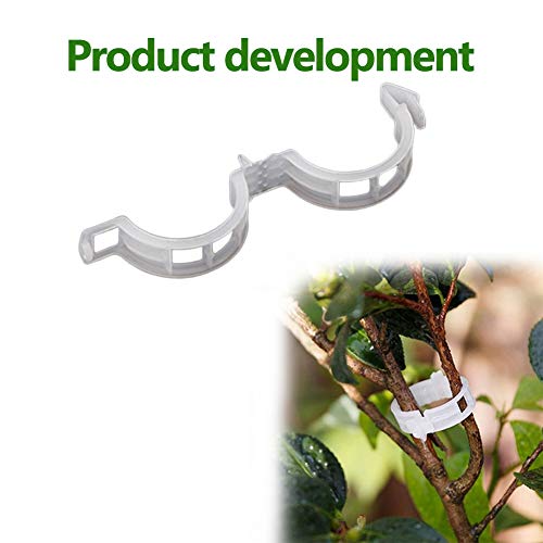 Creatlucky Plant Support Garden Clips Support Vine Clips Tomato Tr...