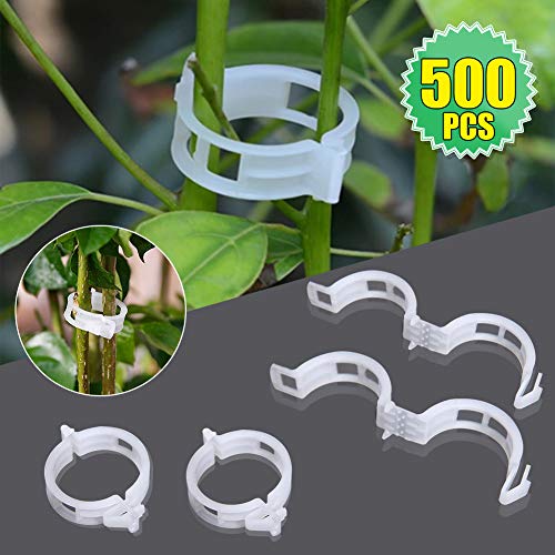 Creatlucky Plant Support Garden Clips Support Vine Clips Tomato Tr...