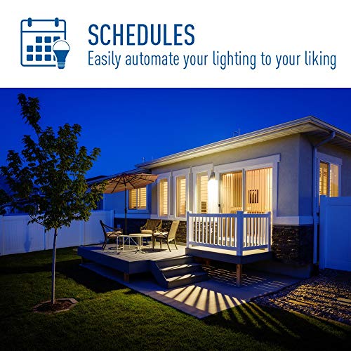 Cree Lighting Connected Max Bluetooth + WiFi Smart LED Bulb Tunabl...