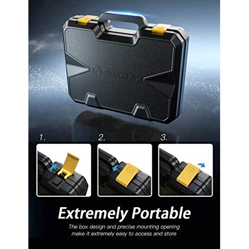Magnetic Screwdriver Set 10 PCS, CREMAX Professional Cushion Grip ...