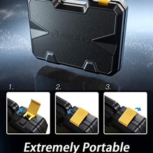 Magnetic Screwdriver Set 10 PCS, CREMAX Professional Cushion Grip ...