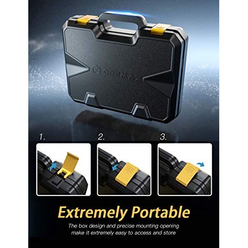 Magnetic Screwdriver Set 57 PCS Includes Slotted/Phillips/Torx Min...