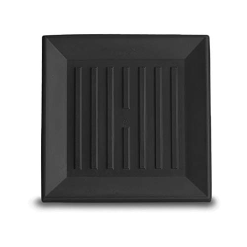 Crescent Garden Square Saucer, Durable Drainage Dish for Plant Pot...