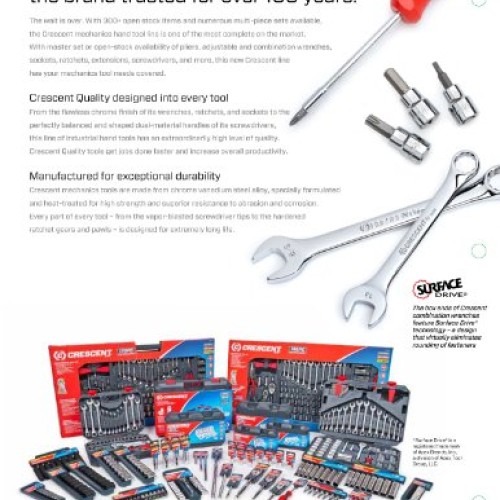 Crescent 170 Pc. General Purpose Tool Set - Closed Case - CTK170CMP2