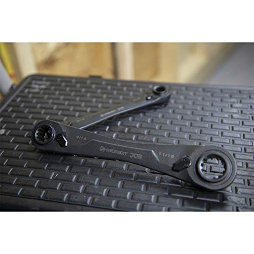Crescent 2 Pc. X6 4-in-1 Black Oxide Spline Ratcheting SAE Wrench ...