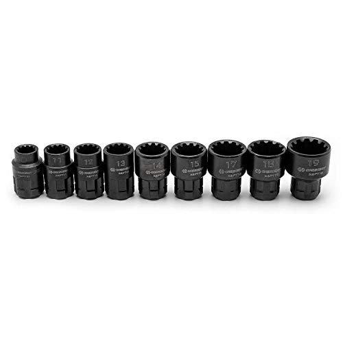 Crescent CX6PT20 X6 Pass-Through Ratchet and Sockets, 20-Piece