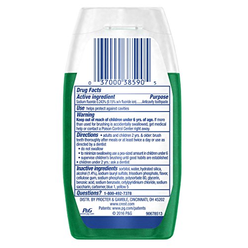 Crest Complete Whitening Plus Scope Multi-Benefit Fluoride Liquid ...