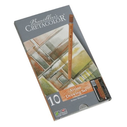 Cretacolor Artino Sketching Set Basic Drawing Tin Set of 10