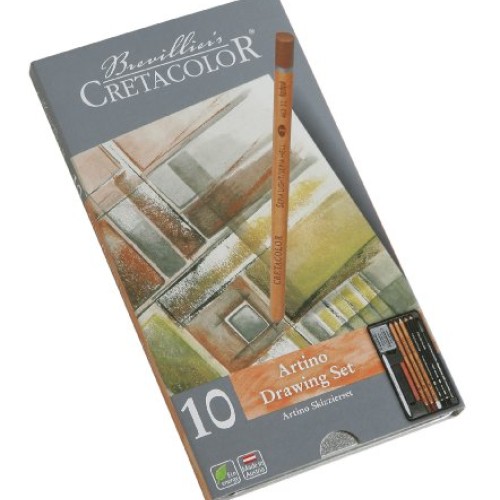Cretacolor Artino Sketching Set Basic Drawing Tin Set of 10