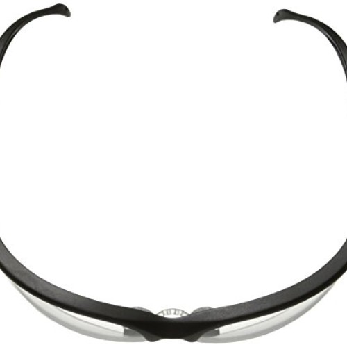 MCR Crews KD110 Klondikke Safety Glasses - Black Frame, Clear Lens