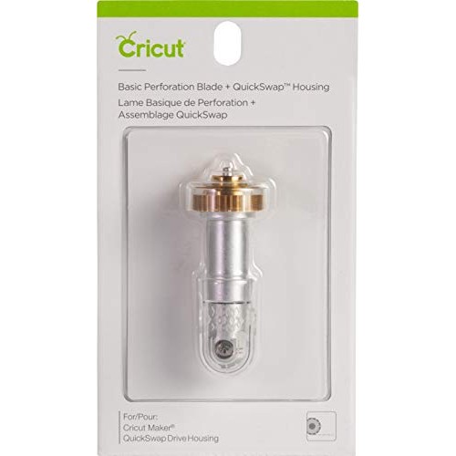 Cricut Basic Perforation Blade QuickSwap Housing, Silver