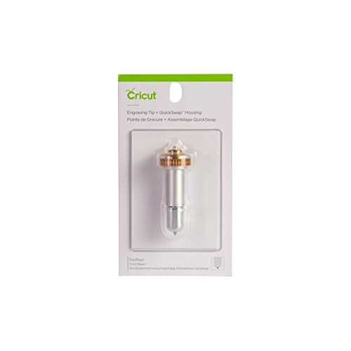 Cricut QuickSwap Engraving Tip + Housing, Silver