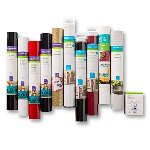 Cricut Premium Vinyl - Permanent, 12” x 48” Adhesive Decal Roll - ...