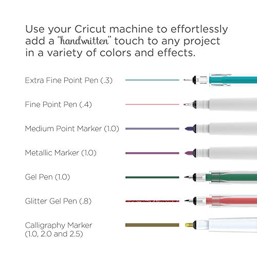 Cricut Ultimate Fine Point Pen Set, 30 Pack, Assorted
