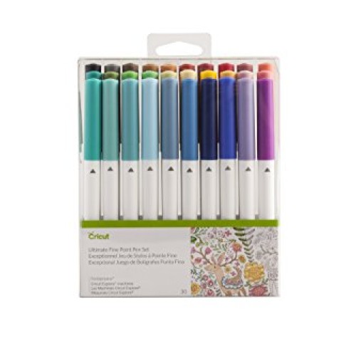 Cricut Ultimate Fine Point Pen Set, 30 Pack, Assorted