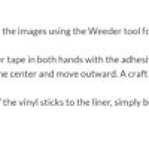 Cricut Vinyl Transfer Tape, 12X4, Standard Grip