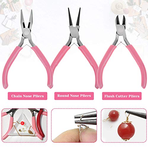 Jewelry Making Supplies, Cridoz Jewelry Making Tools Kit with Jewe...