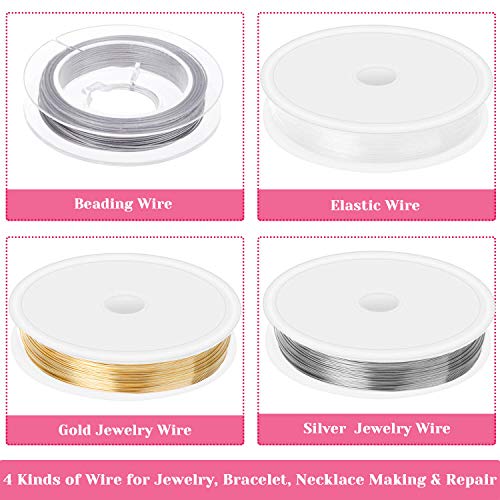 Jewelry Making Supplies, Cridoz Jewelry Making Tools Kit with Jewe...