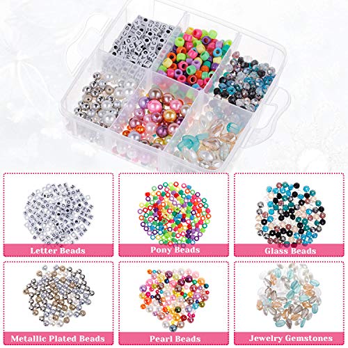 Jewelry Making Supplies, Cridoz Jewelry Making Tools Kit with Jewe...