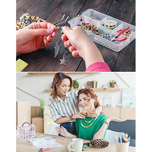 Jewelry Making Supplies, Cridoz Jewelry Making Tools Kit with Jewe...