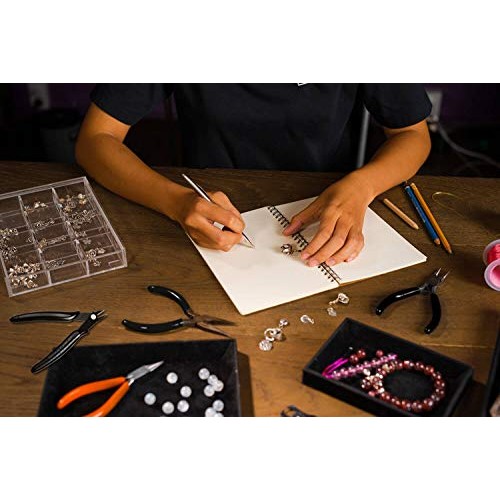 Jewelry Pliers, Cridoz Beading Pliers Set with Needle Nose Pliers,...