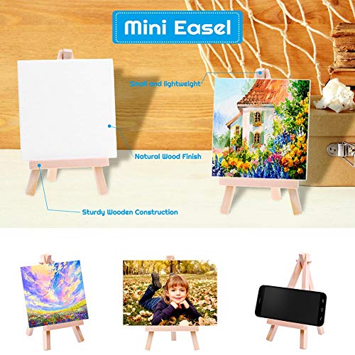 Painting Canvas for Kids, Cridoz 18 Pack Mini Painting Canvas with...