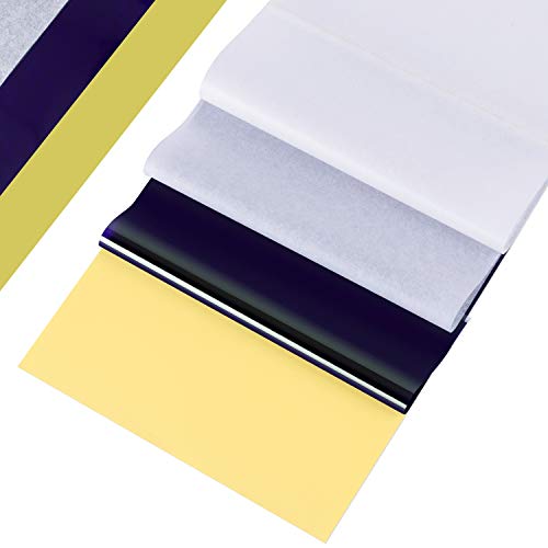 Tattoo Transfer Paper, Cridoz 20 Sheets Stencil Paper for Tattooin...