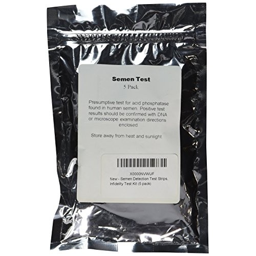 Semen Detection Test Strips, Infidelity Test Kit 5 pack