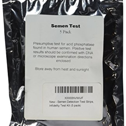 Semen Detection Test Strips, Infidelity Test Kit 5 pack
