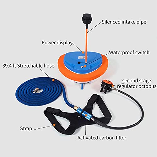 CRONDA Base Upgraded Scuba Diving Ventilator Tankless Diving Syste...