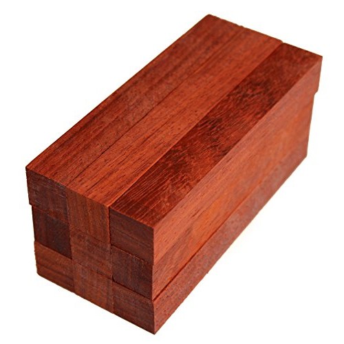 Exotic Wood Pen Blanks 9-Pack: Padauk