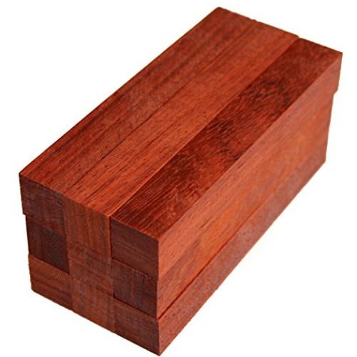 Exotic Wood Pen Blanks 9-Pack: Padauk
