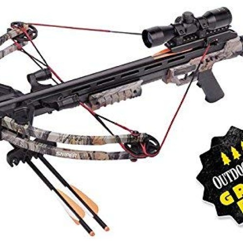 Centerpoint AXCS185CK Sniper 370 Crossbow Package, Camo