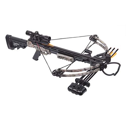 Centerpoint AXCS185CK Sniper 370 Crossbow Package, Camo