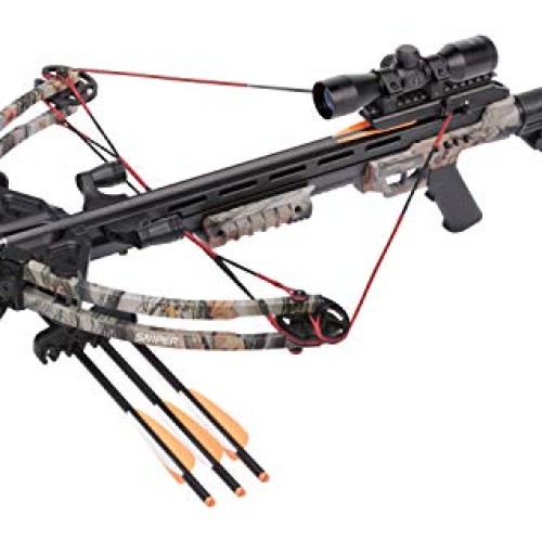Centerpoint AXCS185CK Sniper 370 Crossbow Package, Camo