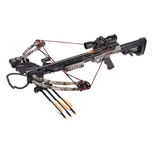 Centerpoint AXCS185CK Sniper 370 Crossbow Package, Camo