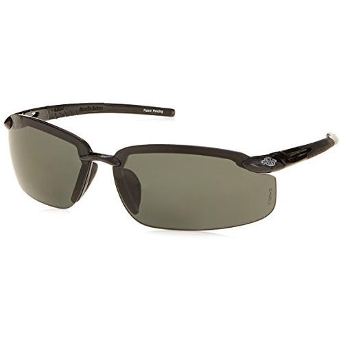Crossfire Eyewear 2941420 2.0 Diopter ES5 Safety Glasses with Blac...