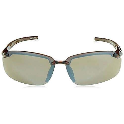 CROSSFIRE29117 Crossfire Brown Safety Glasses, Scratch-Resistant, ...