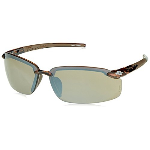 CROSSFIRE29117 Crossfire Brown Safety Glasses, Scratch-Resistant, ...