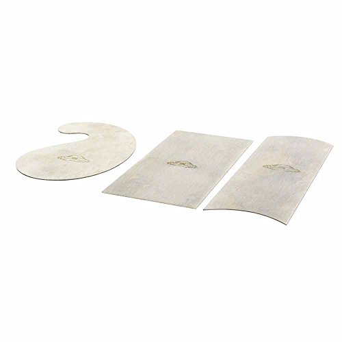 Crown 376 2-1/2 x 5 Cabinet Scraper Gooseneck, Rectangular & Curv...