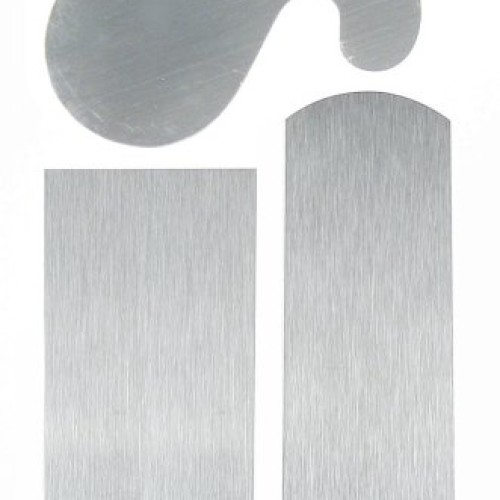 Crown 376 2-1/2 x 5 Cabinet Scraper Gooseneck, Rectangular & Curv...