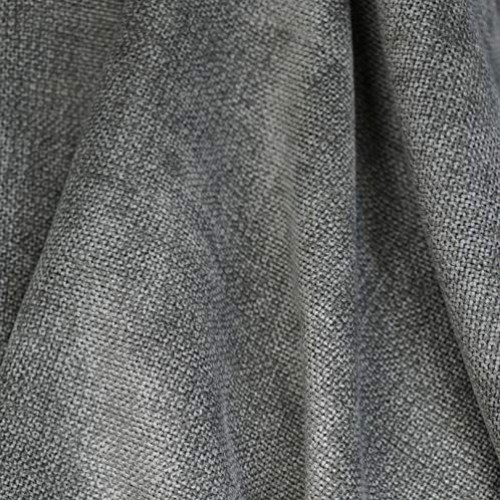 Soft Gray Chenille Fabric for Furniture Upholstery, Sofas and Chai...