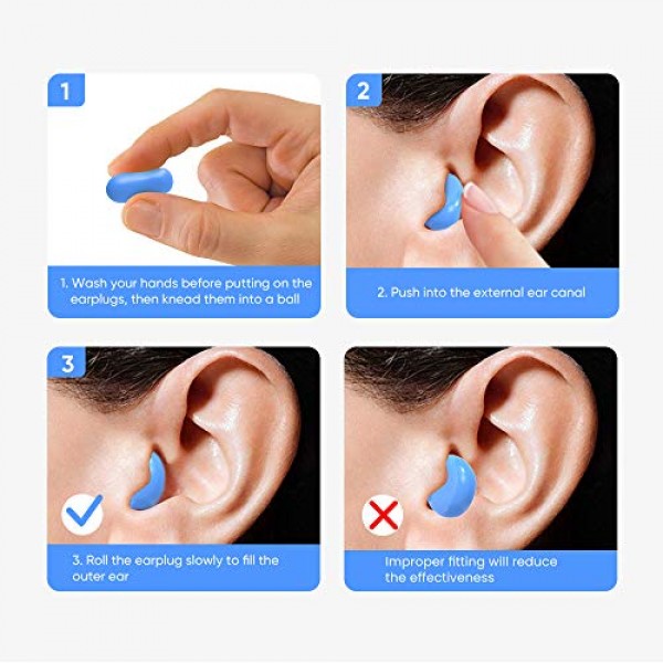 2021 New Version Ear Plugs, for Sleeping Noise Canceling, Cruchan ...