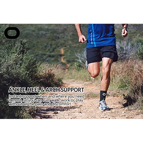 Ankle Brace Compression Sleeve for Men & Women 1 Pair - BEST Ank...
