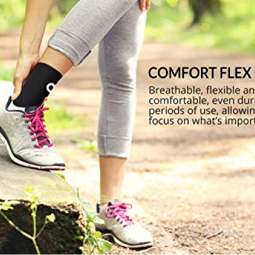 Ankle Brace Compression Sleeve for Men & Women 1 Pair - BEST Ank...