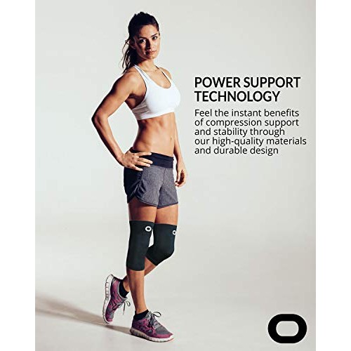Knee Brace Compression Sleeve 1 Pair - Best Knee Support Braces ...